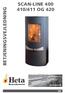 Betjeningsvejledning. Scan-Line 400 410/411 og 420. www.heta.dk