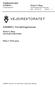 VEJDIREKTORATET. Vejdirektoratet. DANBRO+ Forvaltningsmanual. Modul 0; Bilag Generelle beskrivelser; Årets gang. Dato: 2010-03-29 Revision: 2