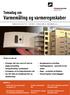 Varmemåling og varmeregnskaber