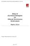Bilag til styrelsesvedtægten for Hillerød Kommunes Skolevæsen. Marts 2014