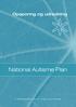 Opsporing og udredning. National Autisme Plan