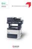 q PRINT q COPY q SCAN q FAX ECOSYS M3040dn ECOSYS M3540dn BETJENINGSVEJLEDNING