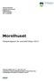 Morelhuset. Tilsynsrapport for anmeldt tilsyn 2012. Tilsynsenheden Gribskov Kommune Rådhusvej 3 3200 Helsinge Tlf. 72496000