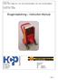 Brugervejledning Instruction Manual