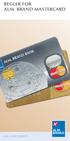 REGLER FOR ALM. BRAND MASTERCARD