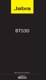 BT530 BRUGERVEJLEDNING