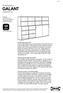GALANT Opbevaring. Produktguide