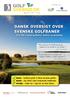 Dansk oversigt over svenske golfbaner