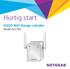 Hurtig start. N300 WiFi Range-udvider Model EX2700