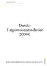 Danske Lægemiddelstandarder 2009.0