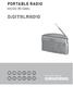 PORTABLE RADIO MUSIC 85 DAB+