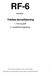 RF-6. Trådløs fjernaflæsning. 1. Kort og godt 2. Installationsvejledning 2015.08.02. (Ret til ændring af specifikationer uden varsel forbeholdes)