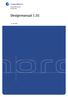 Nordisk Ministerråd Nordisk Råd. Designmanual 1.01. 14. maj 2004
