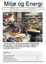 Miljø og Energi 22. ÅRGANG NR. 1 PRIMO marts 2015