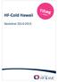 HF-Cold Hawaii. Tillæg 2. udgave. Skoleåret 2014-2015