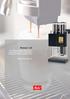 Melitta c35. Den fuldautomatiske kaffemaskine med perfekt præcision og hastighed til kaffespecialiteter med frisk mælk. Melitta SystemService