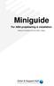 Miniguide For ABA projektering & installation