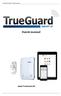 TrueGuard SmartIP dansk manual. Dansk manual. www.trueguard.dk