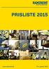 PRISLISTE 2015. www.ramirent.dk. www.ramirent.dk