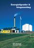 Energiafgrøder & biogasanlæg