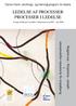 LEDELSE AF PROCESSER PROCESSER I LEDELSE