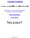 ILISIMATUSARFIK. Lektionskatalog Forår 2015. Nutserinermik Oqaluttaanermillu Ilisimatusarfik Afdeling for Oversættelse og Tolkning. Version 14.11.