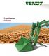 Frontlæsser. Fendt Cargo