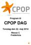 Program til CPOP DAG. Torsdag den 22. maj 2014 Messe C Fredericia