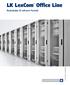 LK LexCom. Office Line. Rackskabe til ethvert formål
