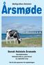 Østlige Øers Holstein. Årsmøde. Dansk Holstein Årsmøde. Storebæltshallen Teilmanns Alle 12, 4220 Korsør 25. september 2015