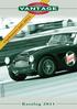 vantage Opdateret juli 2011 Roar Eriksen i Austin-Healey 3000 CastrolShop Team Vantage Ring Knutstorp 2011