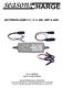 BATTERIOPLADER 6 V / 12 V, GEL, WET & AGM