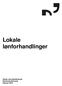 Lokale lønforhandlinger