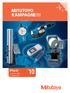 MITUTOYO KAMPAGNE!!! Efterår. 1. oktober 2010 31. januar 2011