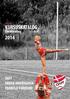 KURSUSKATALOG. Cheerleading DAFF DANSK AMERIKANSK FODBOLD FORBUND