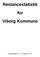 Restancestatistik. for. Viborg Kommune