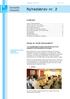 Nyhedsbrev nr. 2. Indhold. Hvad er Godt behandlet? 131 medarbejdere havde indsendt bud på, hvad udtrykket Godt behandlet kan betyde.