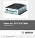 VideoJet X10/X20/X40. Netværksvideoserver. Lyninstallationsvejledning