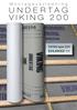 Montagevejledning UNDERTAG VIKING 200. VIKING type 200