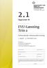 2.1. FVU-Læsning Trin 2. Opgavesæt M. Forberedende voksenundervisning. 1. august - 31. december 2012