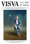 VISVA. Nr. 1-2008 30. årgang. Skolekunstforeningen Midt-Vest