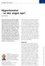 Hypertension er der noget nyt?