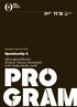 Pro gram. Sjostakovitjs 5. DR SymfoniOrkestret Dirigent: Thomas Søndergård Solist: Baiba Skride, violin. Torsdag 29. marts kl. 19.