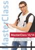 MasterClass. MasterClass 13/14. De tre gymnasiale uddannelser, stx, hhx og htx, udbyder i samarbejde MasterClass STX HHX HTX