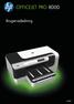 OFFICEJET PRO 8000. Brugervejledning A809