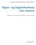 Hypo- og hyperthyreose hos voksne
