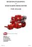 BETJENINGSVEJLEDNING BUKH MARINE DIESELMOTOR TYPE DV24 ME