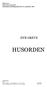 HUSORDEN DVB GREVE. DVB Greve 5201-6 Freyas Kvarter Godkendt på afdelingsmødet den 22. september 2010