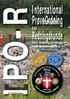 IPO-R. International PrøveOrdning. Redningshunde Spor, rundering og ruinsøg - med dommervejledning. for RDA Gældende pr