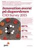 Innovation øverst på dagsordenen CXO Survey 2015